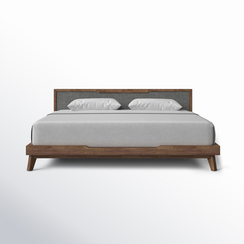 AllModern Glow Solid Wood Bed Reviews Wayfair